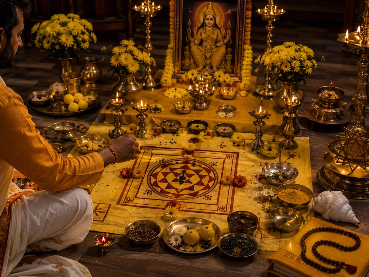Baglamukhi Puja
