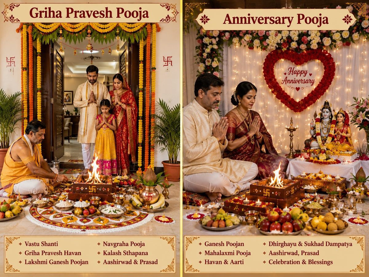 Griha Pravesh & Anniversary Pooja
