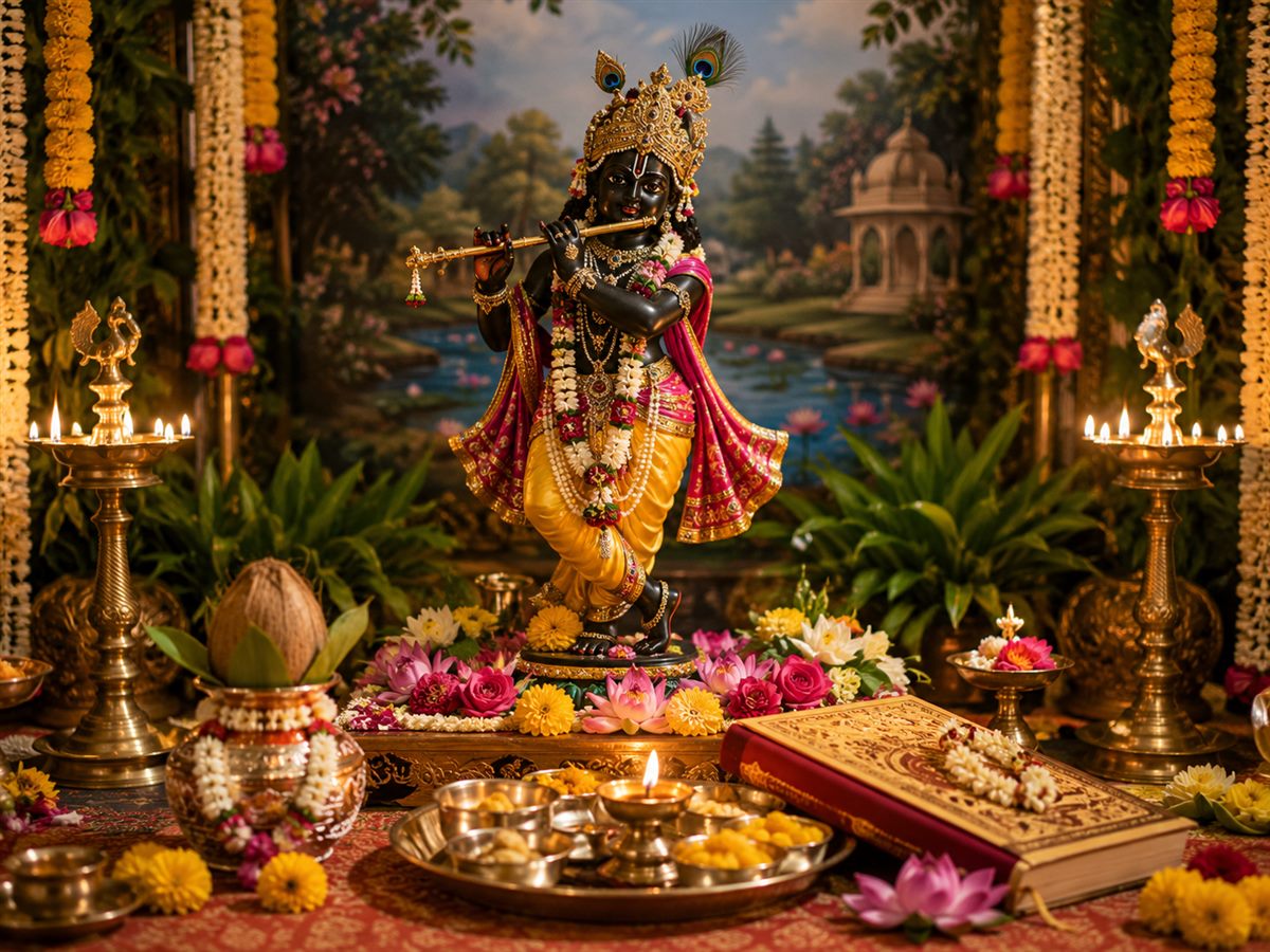 Krishna Janmashtami Pooja
