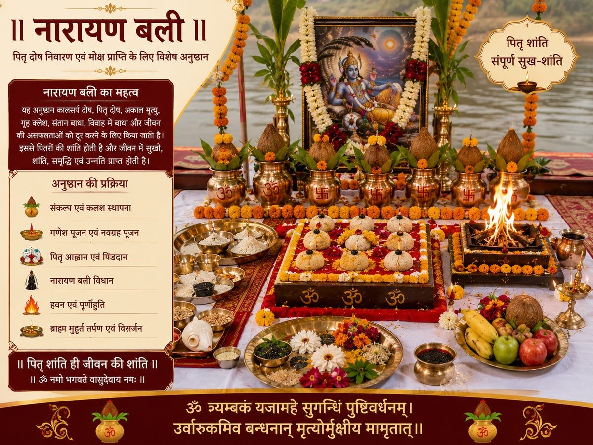 Narayan Bali Puja (For Unnatural/Premature Death)